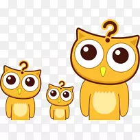 猫头鹰动画剪辑艺术-创意卡通猫头鹰-空若网 猫头鹰动画剪辑艺术-创意卡通猫头鹰-空若网