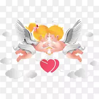 下载剪贴画-天使之爱-空若网 下载剪贴画-天使之爱-空若网