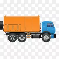 小货车多式联运集装箱自卸车-可爱的大卡车-空若网 小货车多式联运集装箱自卸车-可爱的大卡车-空若网