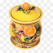 陶瓷花盆餐具-空若网 陶瓷花盆餐具-空若网