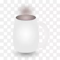 玻璃照明杯-白色杯-空若网 玻璃照明杯-白色杯-空若网