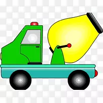 汽车水泥搅拌机卡车夹艺术车-空若网 汽车水泥搅拌机卡车夹艺术车-空若网