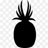 黑色和白色的奥格里斯菠萝载体-空若网 黑色和白色的奥格里斯菠萝载体-空若网