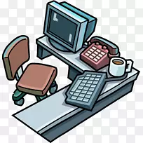 俱乐部企鹅电脑桌笔记本电脑办公桌-空若网 俱乐部企鹅电脑桌笔记本电脑办公桌-空若网