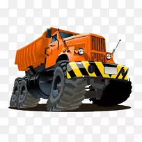 伐木车卡通木匠-免费手绘卡通卡车卡通-空若网 伐木车卡通木匠-免费手绘卡通卡车卡通-空若网