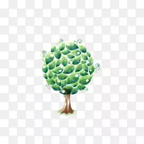 绿树-卡通树-空若网 绿树-卡通树-空若网
