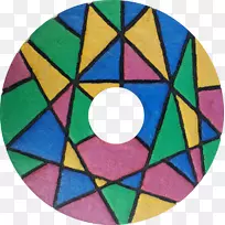 彩色玻璃圆珠三角形手绘砂砾-空若网 彩色玻璃圆珠三角形手绘砂砾-空若网