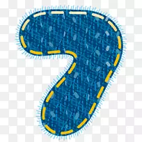 数字图形设计阿拉伯数字剪贴画蓝色牛仔裤-空若网 数字图形设计阿拉伯数字剪贴画蓝色牛仔裤-空若网