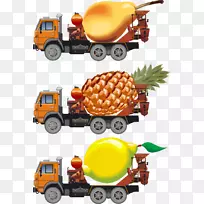 卡通货车-卡通画卡车-空若网 卡通货车-卡通画卡车-空若网