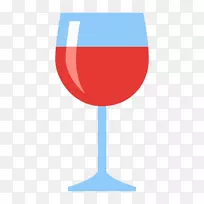 红酒白葡萄酒玻璃图标-红酒-空若网 红酒白葡萄酒玻璃图标-红酒-空若网