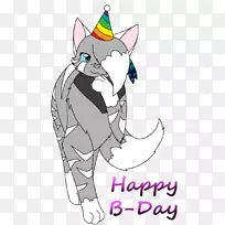 胡须猫夹艺术快乐b.day-空若网 胡须猫夹艺术快乐b.day-空若网