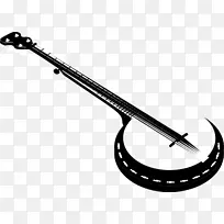 班卓琴弦乐器剪辑艺术班卓琴-空若网 班卓琴弦乐器剪辑艺术班卓琴-空若网