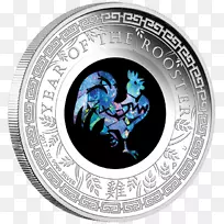 珀斯薄荷银币防伪铸币-公鸡年-空若网 珀斯薄荷银币防伪铸币-公鸡年-空若网