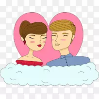 爱情情侣浪漫的另一半-卡通情侣可爱的情人节-空若网 爱情情侣浪漫的另一半-卡通情侣可爱的情人节-空若网