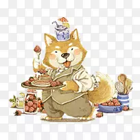 松鼠卡通插图-卡通松鼠-空若网 松鼠卡通插图-卡通松鼠-空若网