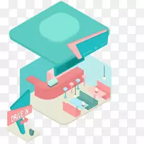 餐厅快餐古董-古董卡通餐厅-空若网 餐厅快餐古董-古董卡通餐厅-空若网