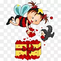 动物生日。可爱的蜜蜂-空若网 动物生日。可爱的蜜蜂-空若网