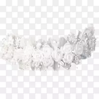 头饰白花身形珠宝首饰-空若网 头饰白花身形珠宝首饰-空若网