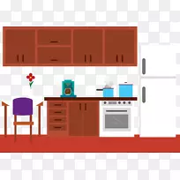 厨房用具-红色中央厨房-空若网 厨房用具-红色中央厨房-空若网