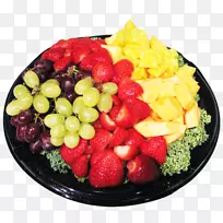 草莓水果沙拉素食菜肴拼盘水果盘-空若网 草莓水果沙拉素食菜肴拼盘水果盘-空若网