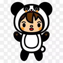 大熊猫摄影艺术剪贴画-空若网 大熊猫摄影艺术剪贴画-空若网