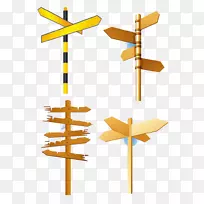 方向、位置或指示标志交通标志路-木标志-空若网 方向、位置或指示标志交通标志路-木标志-空若网