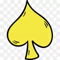 Adobe插画艺术-黄桃心-空若网 Adobe插画艺术-黄桃心-空若网