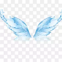 水滤膜反渗透制造.蓝色水波织构机翼材料-空若网 水滤膜反渗透制造.蓝色水波织构机翼材料-空若网