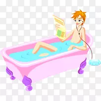 沐浴.手绘浴-空若网 沐浴.手绘浴-空若网