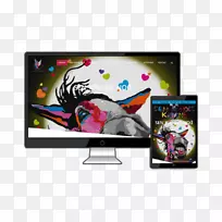 电视计算机显示器图形设计多媒体设计-空若网 电视计算机显示器图形设计多媒体设计-空若网