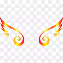 机翼剪贴画.梯度翅膀-空若网 机翼剪贴画.梯度翅膀-空若网