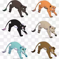 大猫狗陆生动物剪贴画-猫-空若网 大猫狗陆生动物剪贴画-猫-空若网