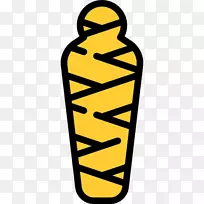 古埃及木乃伊图标瓶-空若网 古埃及木乃伊图标瓶-空若网