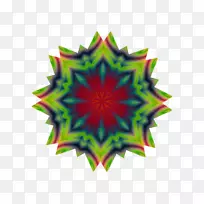 对称万花筒圣诞装饰品-空若网 对称万花筒圣诞装饰品-空若网