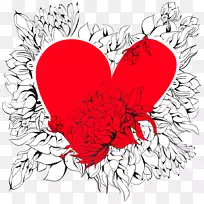 心夹艺术-PNG免费爱情绘画载体材料-空若网 心夹艺术-PNG免费爱情绘画载体材料-空若网