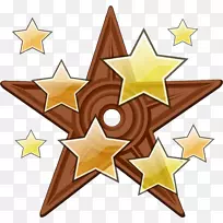 线条对称星形剪贴画线-空若网 线条对称星形剪贴画线-空若网