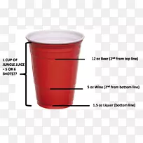 蒸馏饮料丛林果汁啤酒麦芽酒标准饮料-红色单人杯-空若网 蒸馏饮料丛林果汁啤酒麦芽酒标准饮料-红色单人杯-空若网