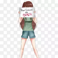 外装肩部袖子手指毛茸茸的洋娃娃-空若网 外装肩部袖子手指毛茸茸的洋娃娃-空若网