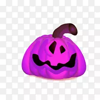 南瓜灯-万圣节南瓜插图-万圣节头骨南瓜-空若网 南瓜灯-万圣节南瓜插图-万圣节头骨南瓜-空若网