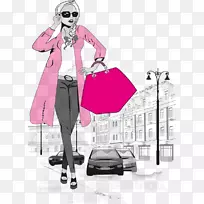 卡通时尚插画设计-空若网 卡通时尚插画设计-空若网