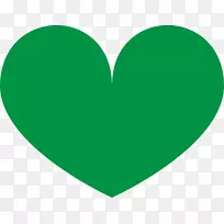 心绿色剪贴画-爱情造型-空若网 心绿色剪贴画-爱情造型-空若网