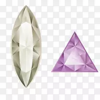 石英三角晶体-空若网 石英三角晶体-空若网