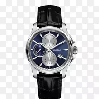 Fender Jazzmaster Hamilton手表公司计时表带汉密尔顿手表男表机械表蓝色-空若网 Fender Jazzmaster Hamilton手表公司计时表带汉密尔顿手表男表机械表蓝色-空若网