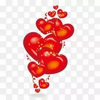 气球心脏-红色爱情气球-空若网 气球心脏-红色爱情气球-空若网
