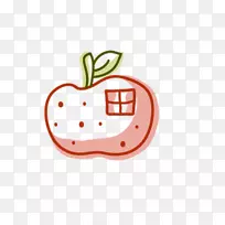 剪影剪贴画-苹果-空若网 剪影剪贴画-苹果-空若网