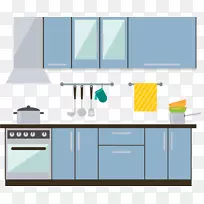 厨房室内设计服务家具.现代中央厨房-空若网 厨房室内设计服务家具.现代中央厨房-空若网