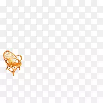 黄角花纹柳条椅-空若网 黄角花纹柳条椅-空若网