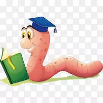 蜗杆方形学术帽图解.小昆虫-空若网 蜗杆方形学术帽图解.小昆虫-空若网