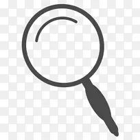 放大镜线白剪贴画.基本本能-空若网 放大镜线白剪贴画.基本本能-空若网