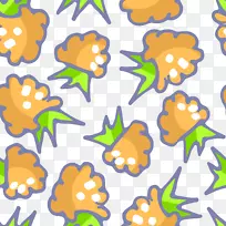 剪贴画.菠萝装饰背景-空若网 剪贴画.菠萝装饰背景-空若网